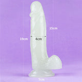 Lumino Play Glow in the Dark Dildo 7.5 Inch > Dildos > Realistic Dildos - Tophatter Daily Deals