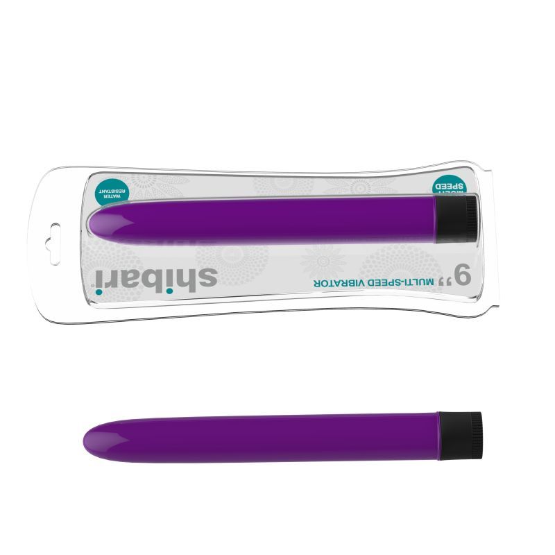 Shibari Multi Speed Vibrator 9 Inch Purple > Vibrators > Standard Vibrators - Tophatter Daily Deals