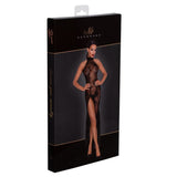 Long Tulle Dress with Intricate Flock Embroidery for Seductive Elegance > Clothes > Dresses and Chemises - Tophatter Daily Deals