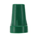 Stylish Designer Color Cane Tips: Premium 16mm Durable Rubber Green Walking Cane Tips - Tophatter Daily Deals