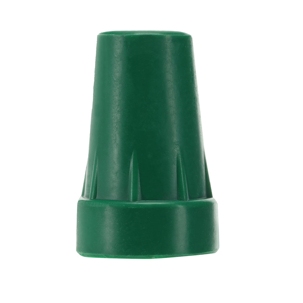 Stylish Designer Color Cane Tips: Premium 16mm Durable Rubber Green Walking Cane Tips - Tophatter Daily Deals