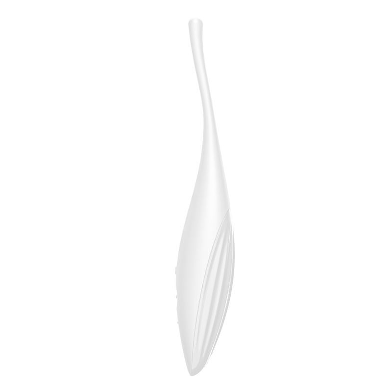 Satisfyer Twirling Joy Tip Stimulator in White > Vibrators > Ladies > Clitoral Vibrators and Stimulators - Tophatter Daily Deals