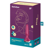 Satisfyer Plug-ilicious 2 Berry Pleasure Plug > Anal Range > Vibrating Butt Plugs - Tophatter Daily Deals