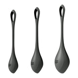 Satisfyer Yoni Power Balls 2 Black 3 Pc Set - Silicone > Sex Toys For Ladies > Kegel Exercise - Tophatter Daily Deals