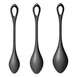 Satisfyer Yoni Power Balls 2 Black 3 Pc Set - Silicone > Sex Toys For Ladies > Kegel Exercise - Tophatter Daily Deals