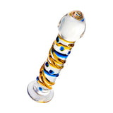Sexus Glass Dildo Yellow 17.2 Centimeters Body Safe > Glass > Dildos - Tophatter Daily Deals
