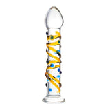 Sexus Glass Dildo Yellow 17.2 Centimeters Body Safe > Glass > Dildos - Tophatter Daily Deals