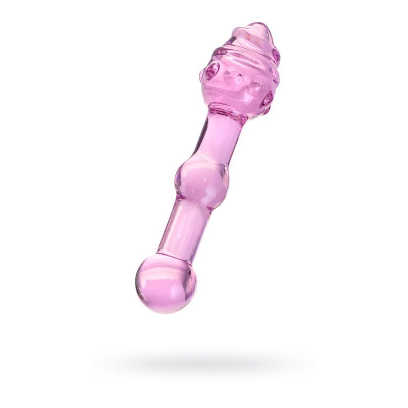 Sexus Glass Dildo Pink 17cm Elegant Design Body Safe > Glass > Dildos - Tophatter Daily Deals