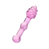 Sexus Glass Dildo Pink 17cm Elegant Design Body Safe > Glass > Dildos - Tophatter Daily Deals