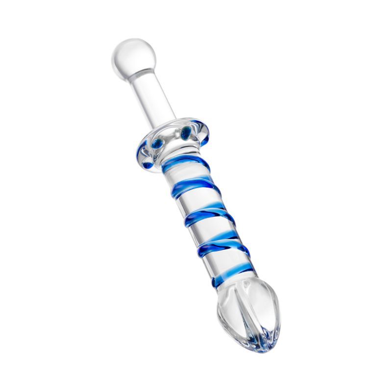 Sexus Glass Dildo Probe with Handle 23cm > Glass > Dildos - Tophatter Daily Deals