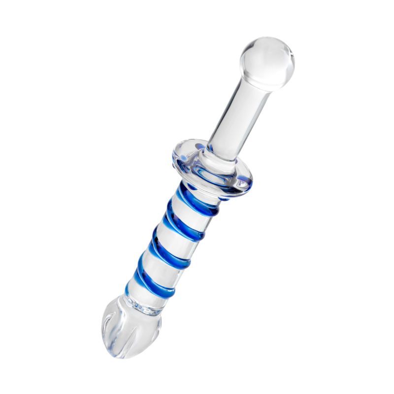 Sexus Glass Dildo Probe with Handle 23cm > Glass > Dildos - Tophatter Daily Deals