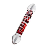 Sexus Glass Dildo Red Delight 19cm Elegant > Glass > Dildos - Tophatter Daily Deals