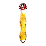 Sexus Glass Dildo Yellow and Red 20.5 Centimeters Artistic Design > Glass > Dildos - Tophatter Daily Deals
