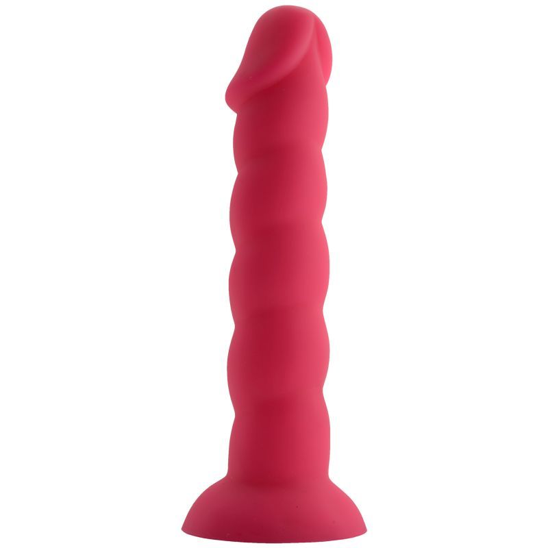 Spiral Pink Dildo for Enhanced Stimulation 19cm insertable > Dildos > Realistic Dildos - Tophatter Daily Deals