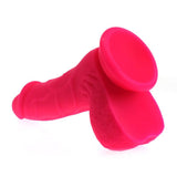 Pedro Thick Realistic Cock with Balls Pink Silicone 6" Dildo > Dildos > Realistic Dildos - Tophatter Daily Deals