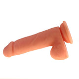 Thick Realistic Cock with Balls Flesh Silicone 16cm Dildo > Dildos > Realistic Dildos - Tophatter Daily Deals