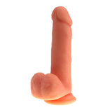 Thick Realistic Cock with Balls Flesh Silicone 16cm Dildo > Dildos > Realistic Dildos - Tophatter Daily Deals
