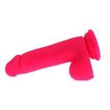 Thick Realistic 16cm Cock with Balls - Pink > Dildos > Realistic Dildos - Tophatter Daily Deals