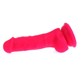 Realistic 13cm Insertable Dildo with Veined Shaft and Balls in Pink > Dildos > Slim Dildos - Tophatter Daily Deals