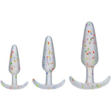 Pride Anal Trainer Set with Three Sizes of Mood Naughty Butt Plugs > Anal Range > Butt Plug Kits - Tophatter Daily Deals
