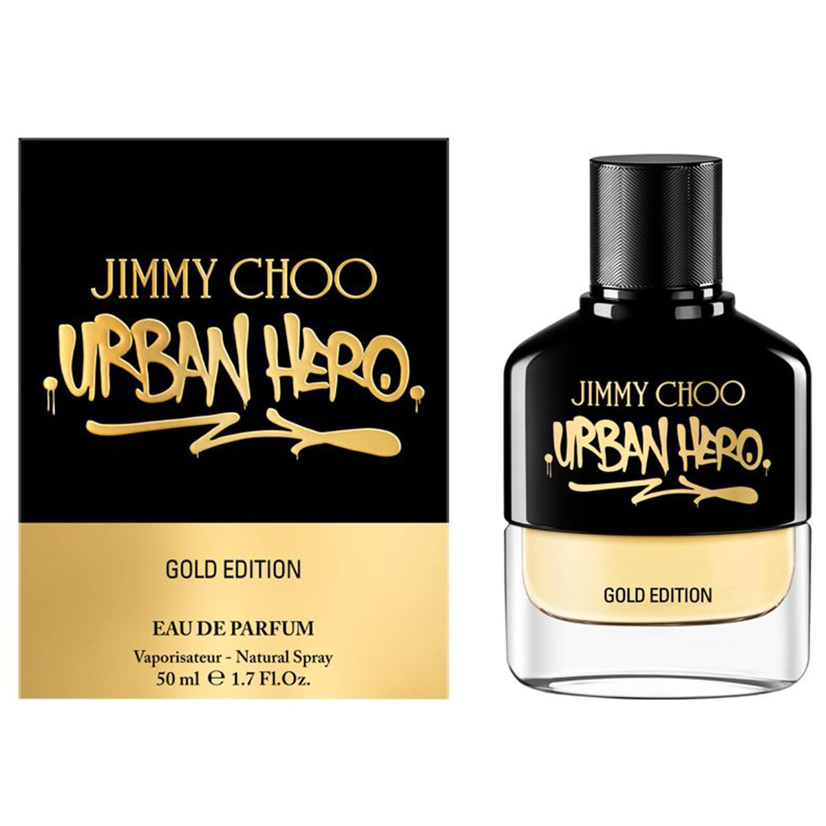 Jimmy Choo Urban Hero Gold Edition Eau De Parfum 50ml Spray - Tophatter Daily Deals