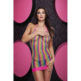 Rainbow Lace Mini Dress > Clothes > Dresses and Chemises - Tophatter Daily Deals