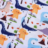 Boy's dinosaur print short sleeve suit 0 - Tophatter Daily Deals
