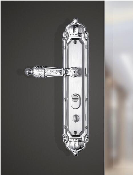 Anti-theft door lock Steel color 0 - Tophatter Daily Deals