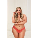 Low Rise Lace Thong Neon Blue - Comfortable Hipster Style > Clothes > Panties - Tophatter Daily Deals