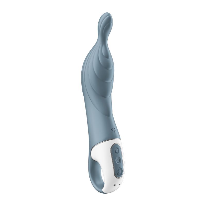 A-mazing 2 Vibrator Grey for A-Spot Stimulation 10 Inch > Sex Toys For Ladies > G-Spot Vibrators - Tophatter Daily Deals