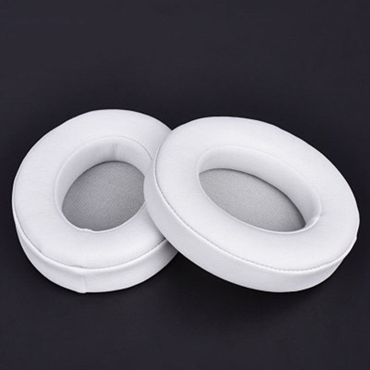 A pair of headphone sleeve sponge sleeve earmuffs White 0 - Tophatter Daily Deals