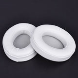 A pair of headphone sleeve sponge sleeve earmuffs White 0 - Tophatter Daily Deals