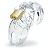 Cockcage CB-6000S Clear 3.25 Inch Medical-Grade Chastity Cage > Bondage Gear > Male Chastity - Tophatter Daily Deals
