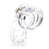 Cockcage The Curve Clear Chastity Device 9.5cm x 3.8cm > Bondage Gear > Male Chastity - Tophatter Daily Deals