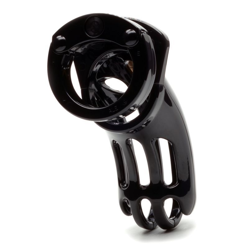 Cockcage The Curve Black Chastity Device 9.5cm x 3.8cm > Bondage Gear > Male Chastity - Tophatter Daily Deals