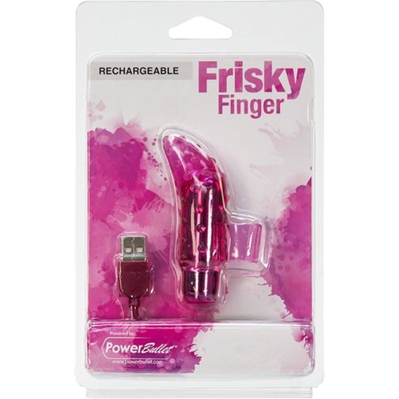 Frisky Finger Pink Vibrator > Vibrators > Finger Vibrators - Tophatter Daily Deals