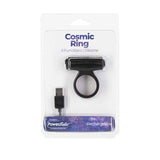 Power Bullet Cosmic Cock Ring w Bullet Black > Cock Ring > Vibrating - Tophatter Daily Deals