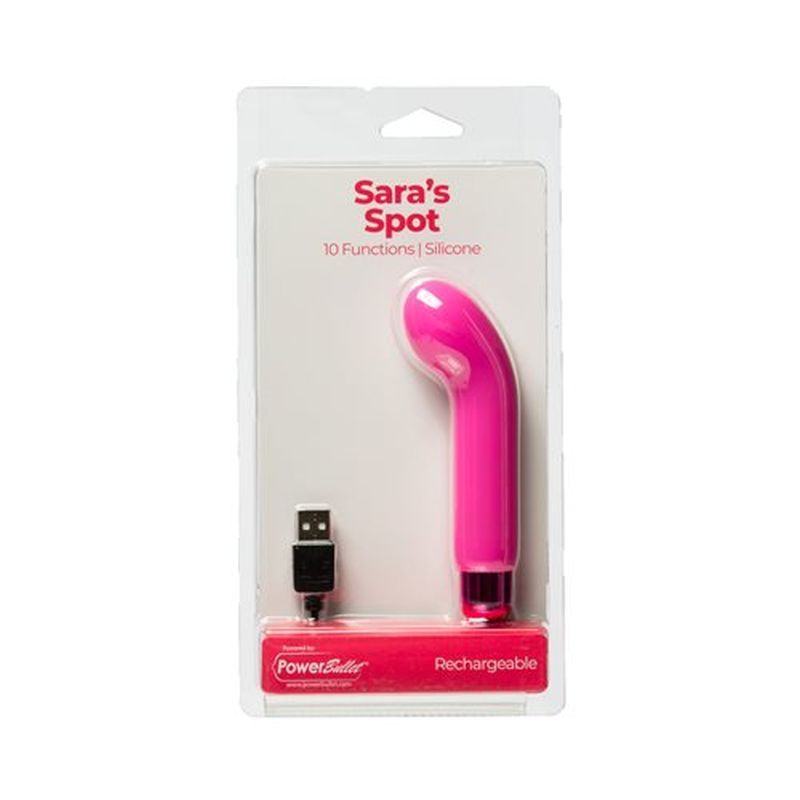 Power Bullet Sara’s Spot Vibrator Pink for G-Spot Pleasure > Sex Toys For Ladies > G-Spot Vibrators - Tophatter Daily Deals
