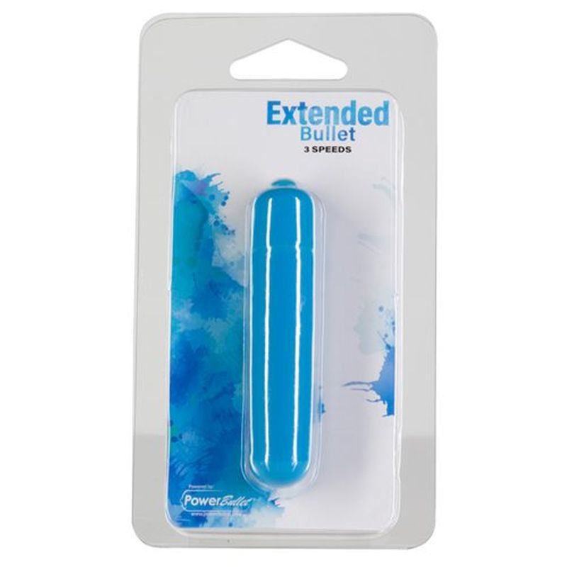 Power Bullet Extended 9cm 3 Speed Teal Vibrator > Vibrators > Mini Vibrators - Tophatter Daily Deals