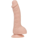 Brad 7.5in Dong Beige - Realistic Silicone Pleasure Tool > Dildos > Realistic Dildos - Tophatter Daily Deals