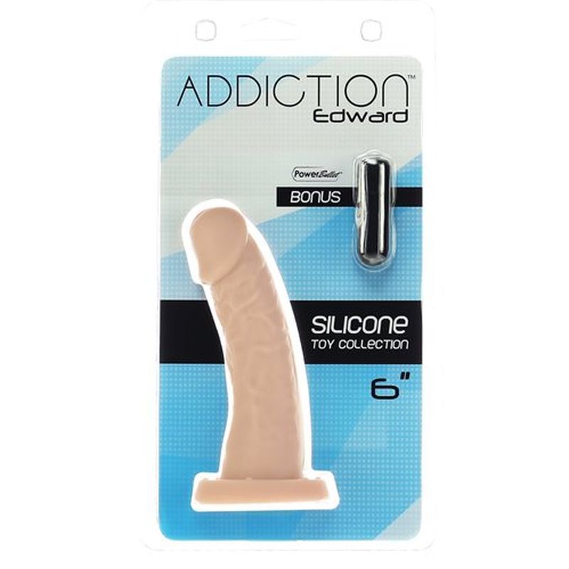 Edward 6 Inch Beige Dong Dildo for G-Spot Stimulation > Dildos > Realistic Dildos - Tophatter Daily Deals