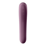 Satisfyer Dual Kiss (Wine Red) – Dual Stimulation Pleasure Device > Sex Toys For Ladies > Air Pulsation - Tophatter Daily Deals