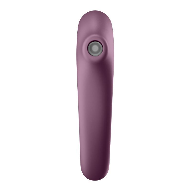 Satisfyer Dual Kiss (Wine Red) – Dual Stimulation Pleasure Device > Sex Toys For Ladies > Air Pulsation - Tophatter Daily Deals