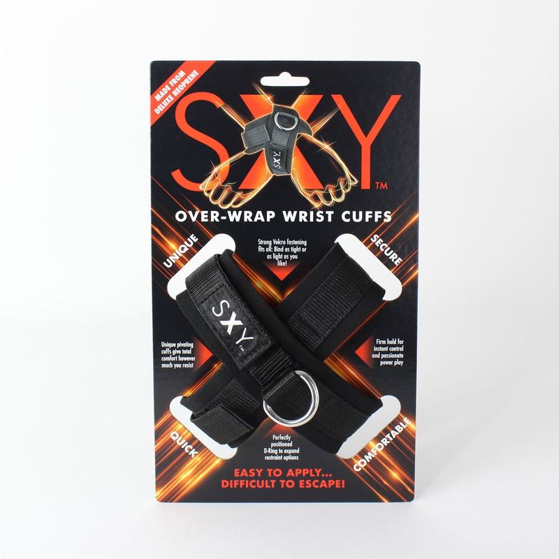 Sxy Cuffs Deluxe Neoprene Cross Wrist Restraints Pair > Bondage Gear > Restraints - Tophatter Daily Deals
