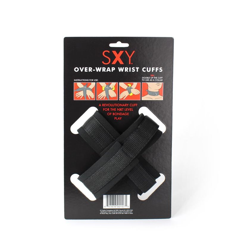 Sxy Cuffs Deluxe Neoprene Cross Wrist Restraints Pair > Bondage Gear > Restraints - Tophatter Daily Deals
