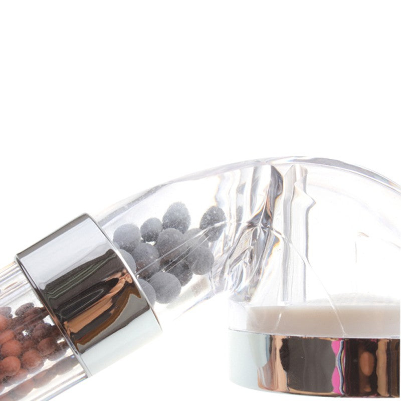 1Pcs Transparent Handheld Water-saving Bath Shower Nozzle Sprinkler Sprayer Filter 0 - Tophatter Daily Deals