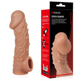 Cock Sleeve 2 Slim fit - Soft Silicone Penis Sleeve Extra 1.3" Inch > Sex Toys For Men > Penis Sleeves - Tophatter Daily Deals
