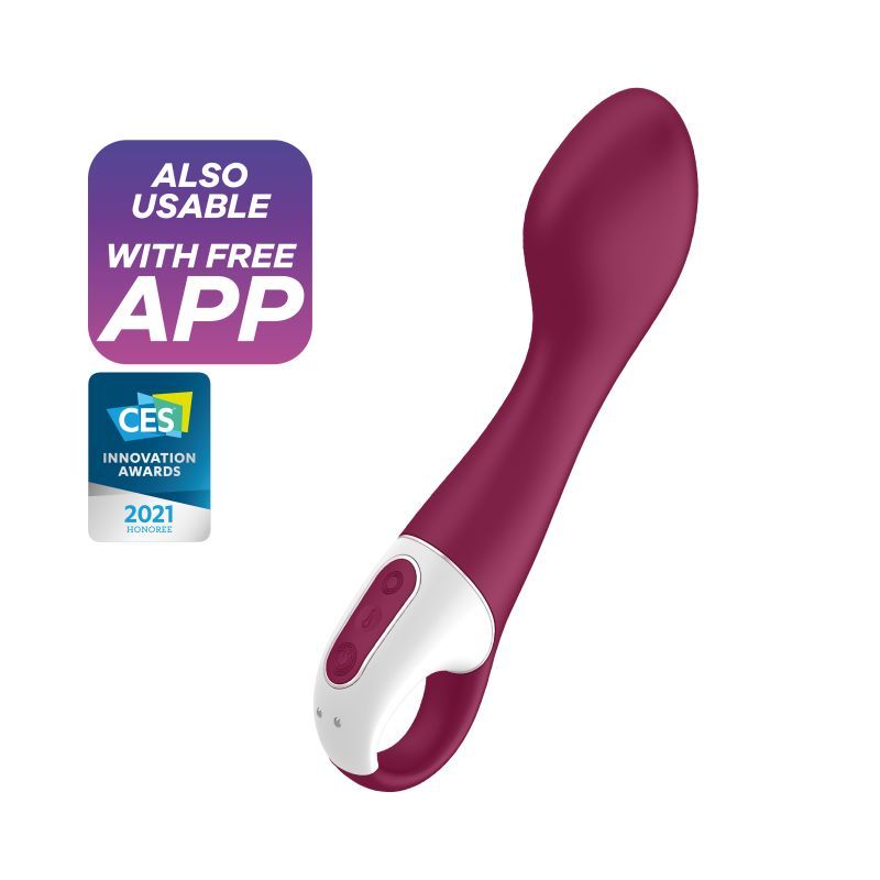 Satisfyer Hot Spot Warming G Spot Vibrator > Sex Toys For Ladies > G-Spot Vibrators - Tophatter Daily Deals