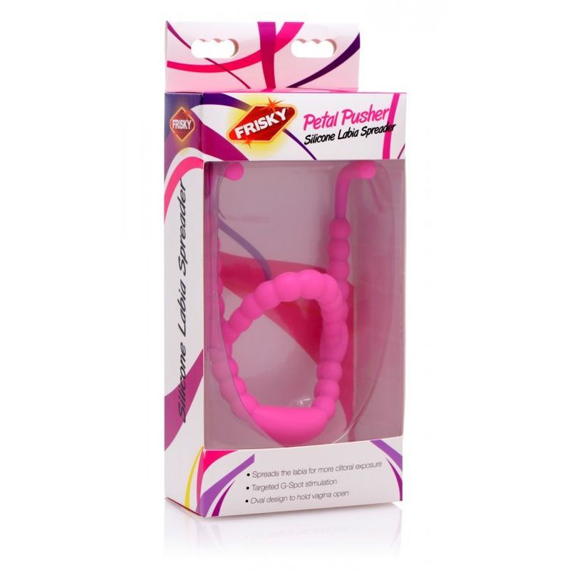 Petal Pusher Silicone Labia Spreader Pink > Sex Toys > Sex Positioners - Tophatter Daily Deals
