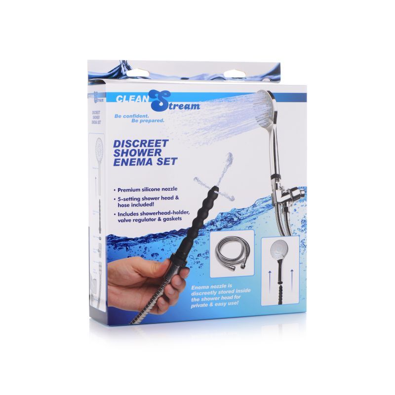 Discreet Shower Enema Set – Convenient Hygiene Enema Kit > Essentials > Douches - Tophatter Daily Deals